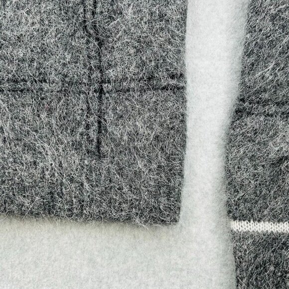 LITA by Ciara Nurture Manchester Gray Alpaca Wool Blend Sweater Size L Cropped - Picture 7 of 12